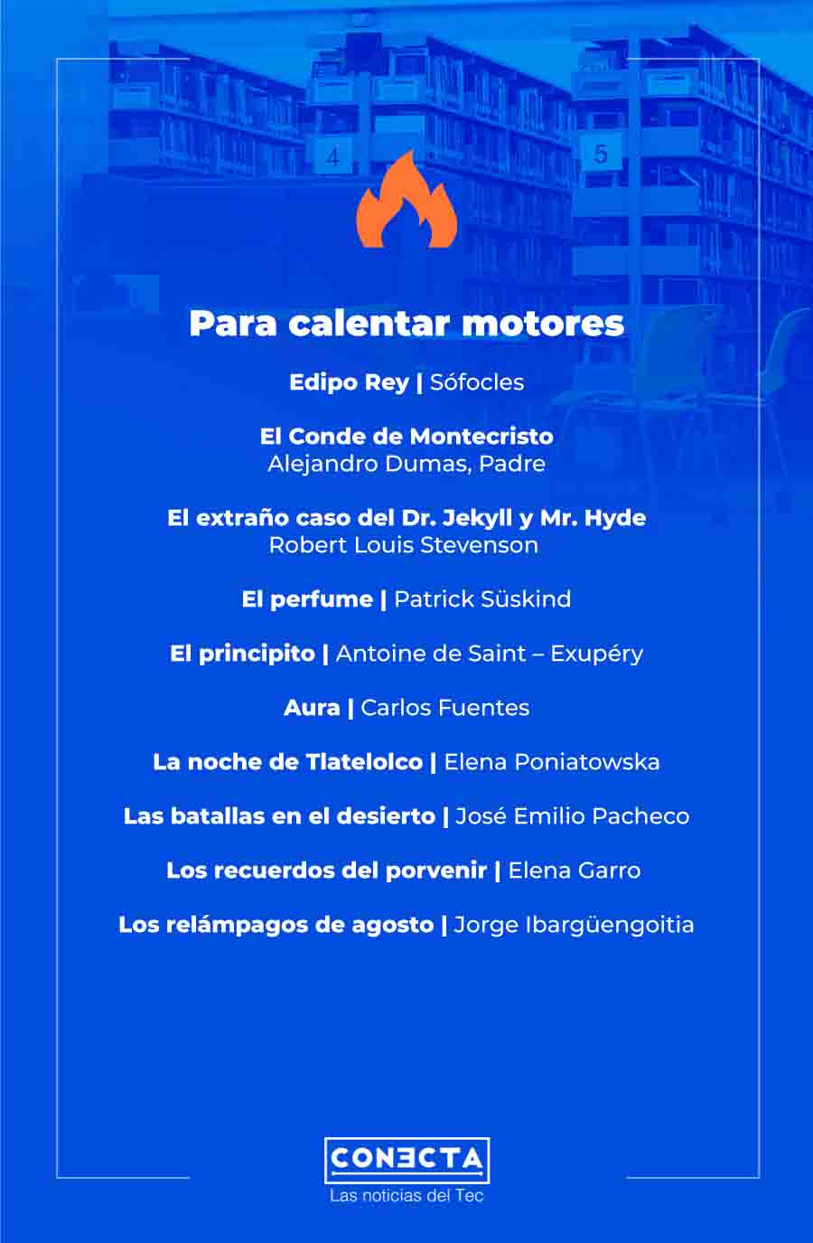 Libros para calentar motores, pasión por la lectura