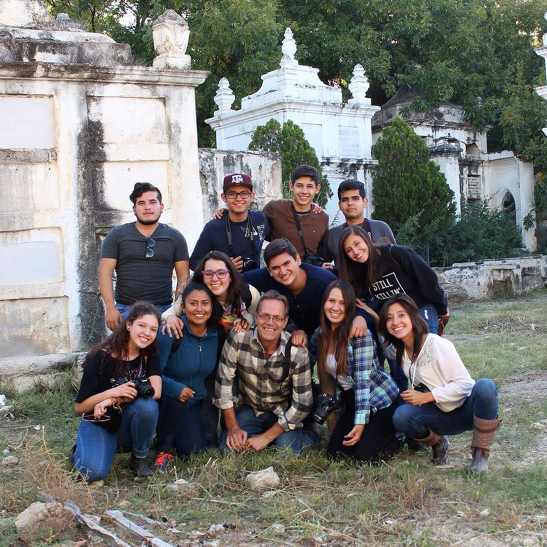 Foto grupal del taller de fotografía