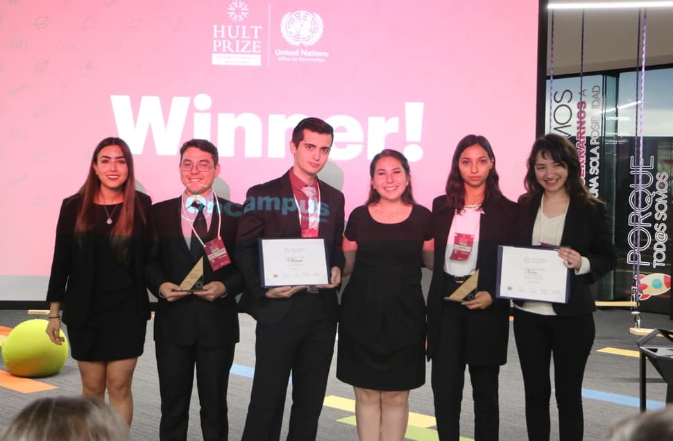 3 proyectos ambientales del Tec destacan en final nacional de Hult Prize