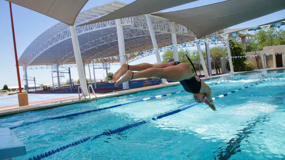 Natación en el Tec campus Sonora Norte