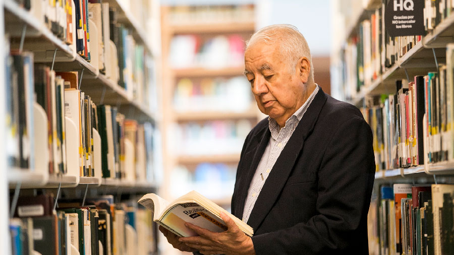 Alfredo Brunell en Biblioteca