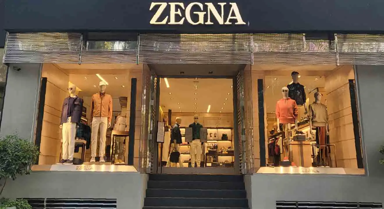 Exterior de la tienda Ermenegildo Zegna