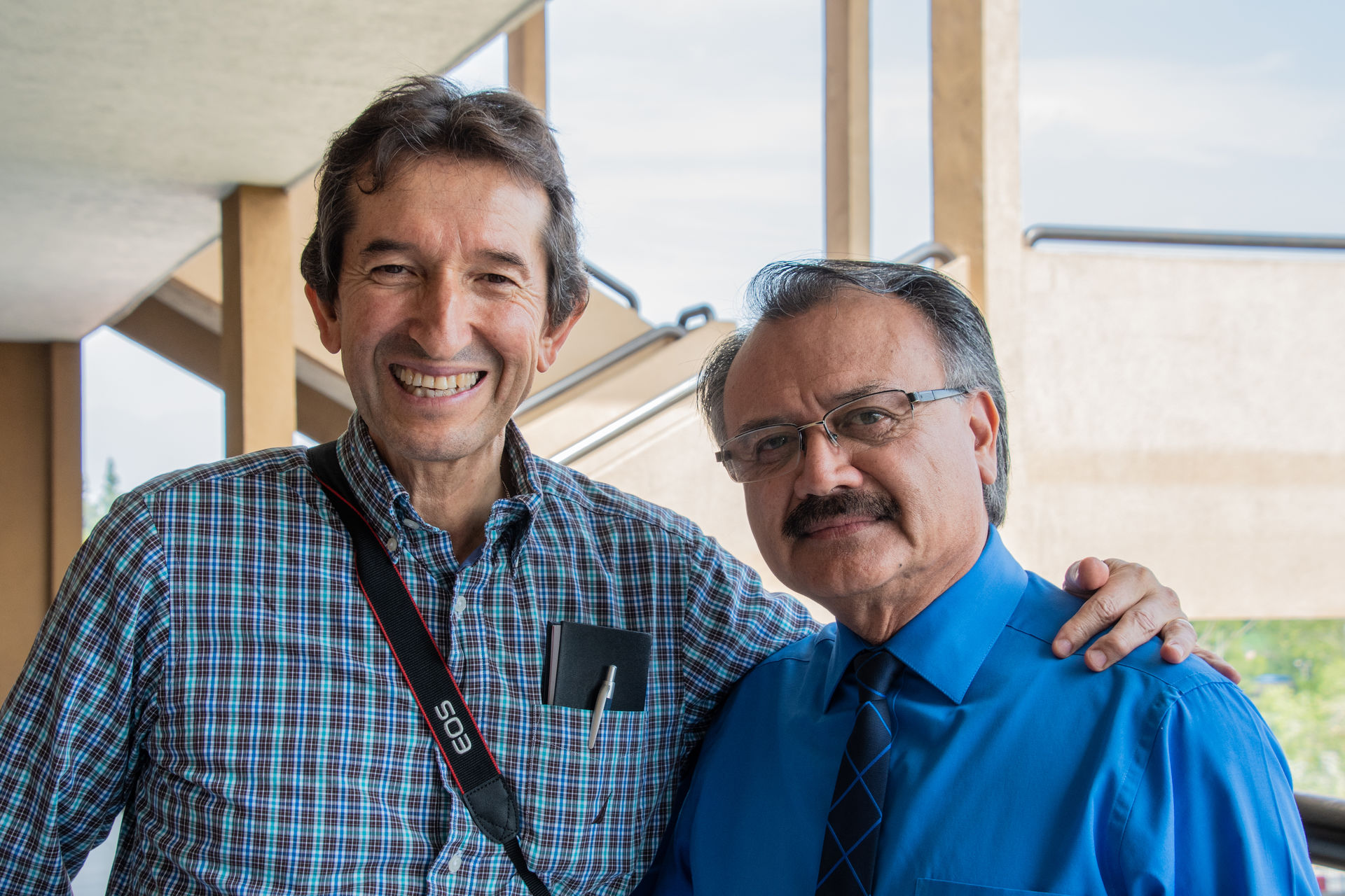 Jorge Castellanos y Víctor Manuel Luévanos