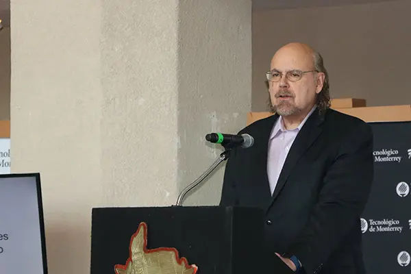 David Carrasco en las actividades del Congreso Internacional México Transatlántico
