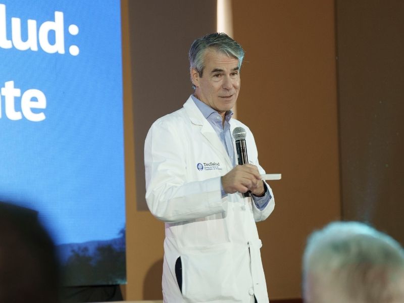 Dr. Guillermo Torre Amione, rector de TecSalud.