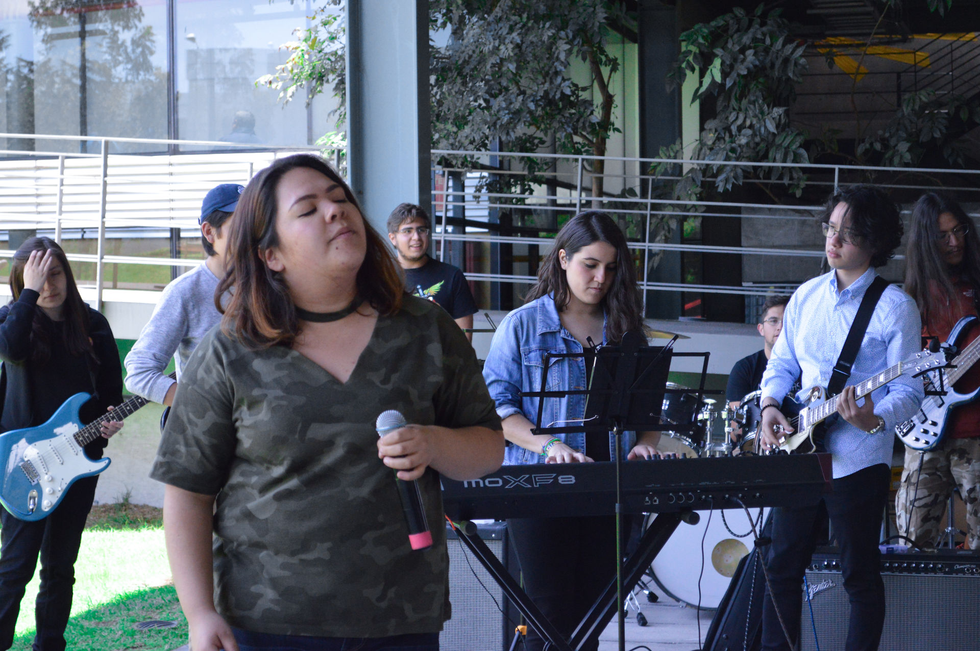 El evento concluyó con un convivió en el que tocó la Banda Representativa