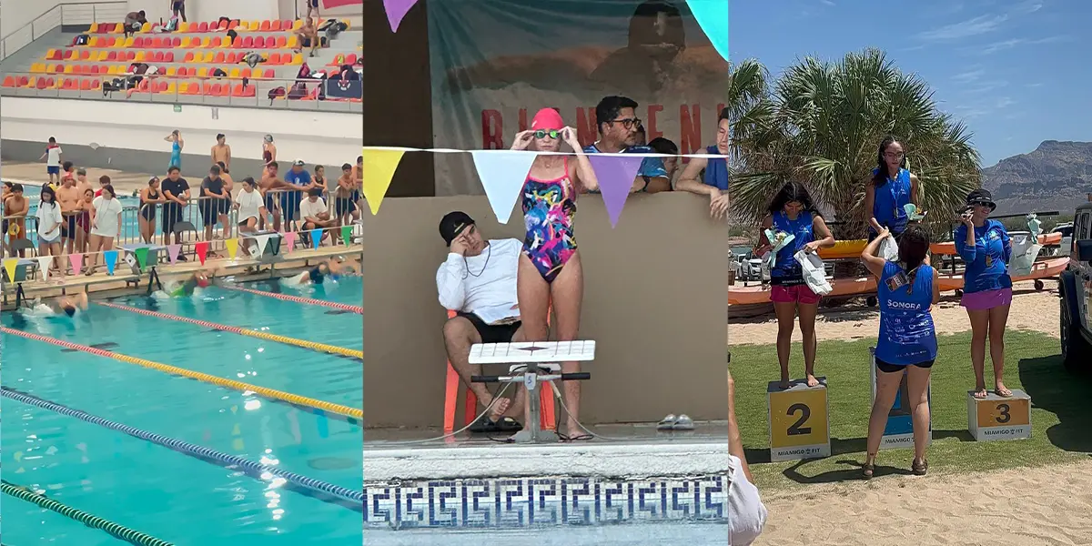 Ellian Carvajal Ganadora Natación PrepaTec Navojoa