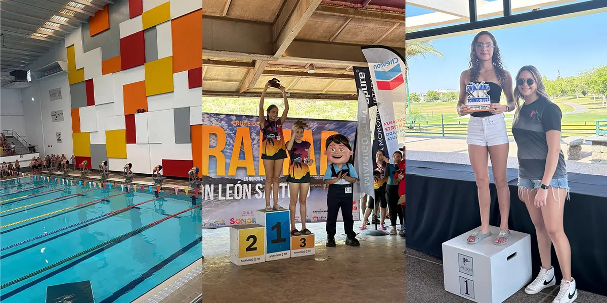 Ellian Carvajal Ganadora Natación PrepaTec Navojoa