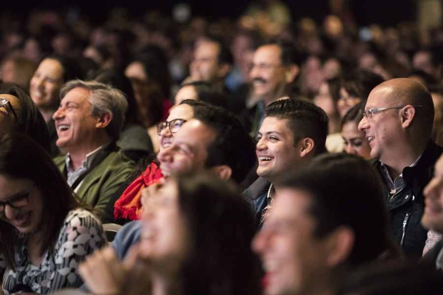 Los asistentes al Foro de la Felicidad 360.