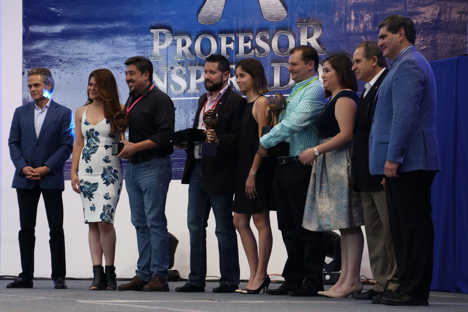 Profesores ganadores del Premio al profesor Inspirador 2018