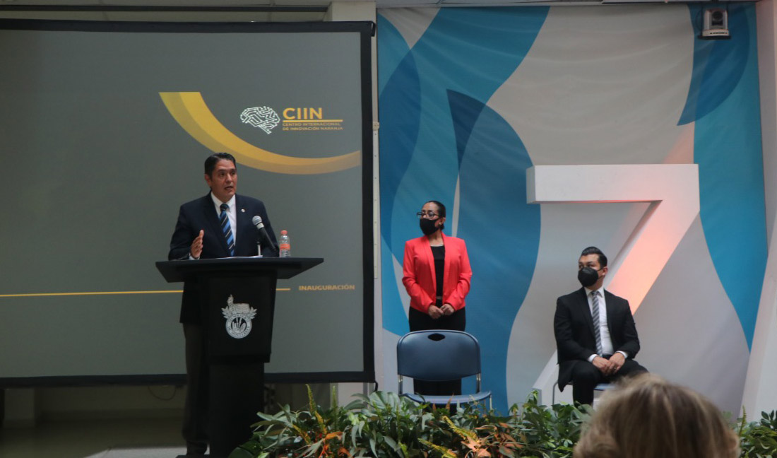 Inauguración del Centro Internacional de Innovación Naranja del Tec de Monterrey campus Zacatecas.