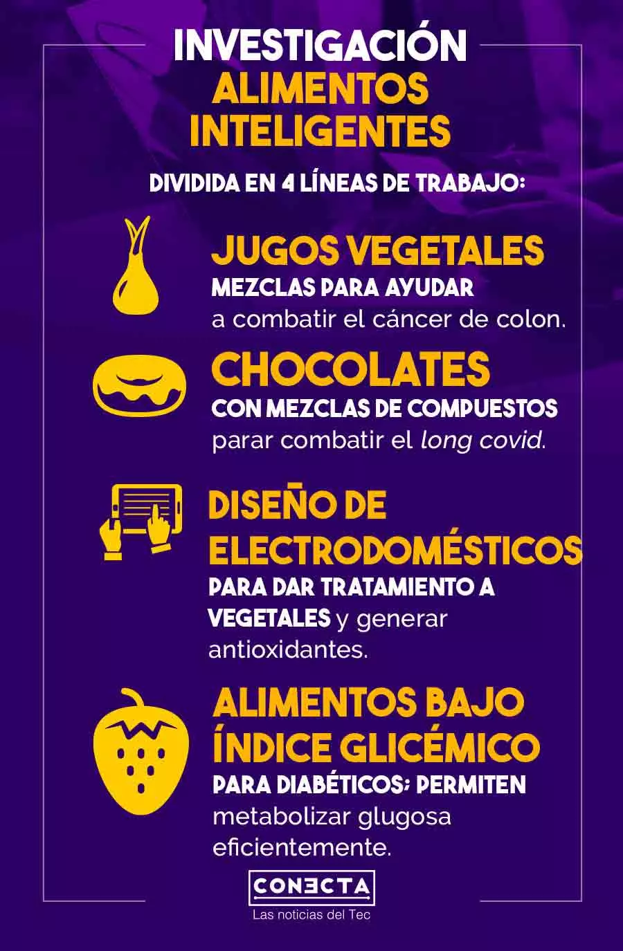alimentos inteligentes.