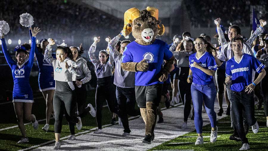 Fiestas durante la inauguración del estadio