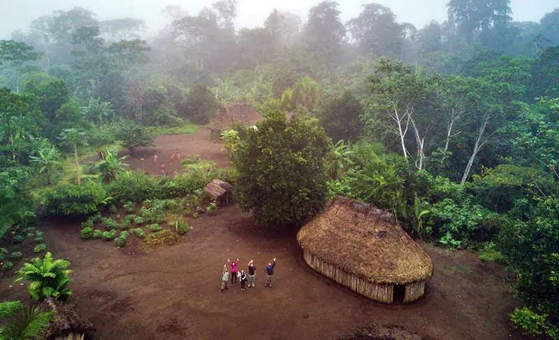 Alumnos visitan la amazonia ecuatoriana 