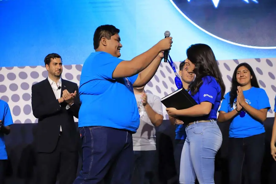 Ceremonia de bienvenida de Líderes del Mañana.