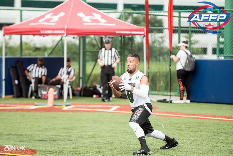 Iván Orozco, seleccionado nacional de Flag Football