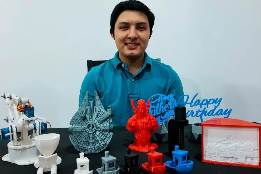 Productos que Fabio ha diseñado con la impresión 3D 