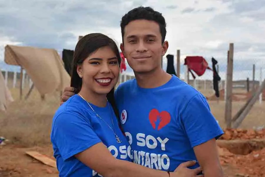 Karla y Paúl iniciadores de Yo soy voluntario