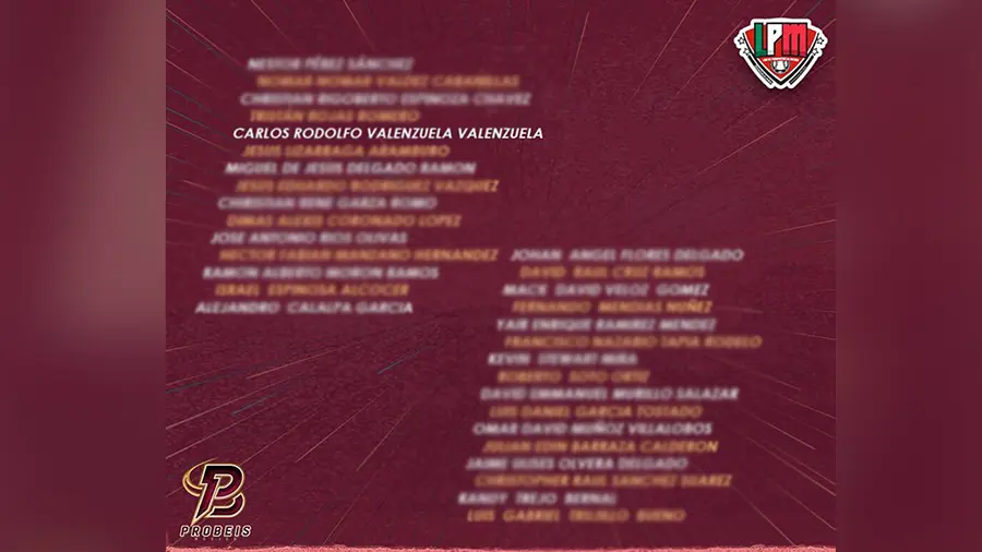 Carlos entre los seleccionados