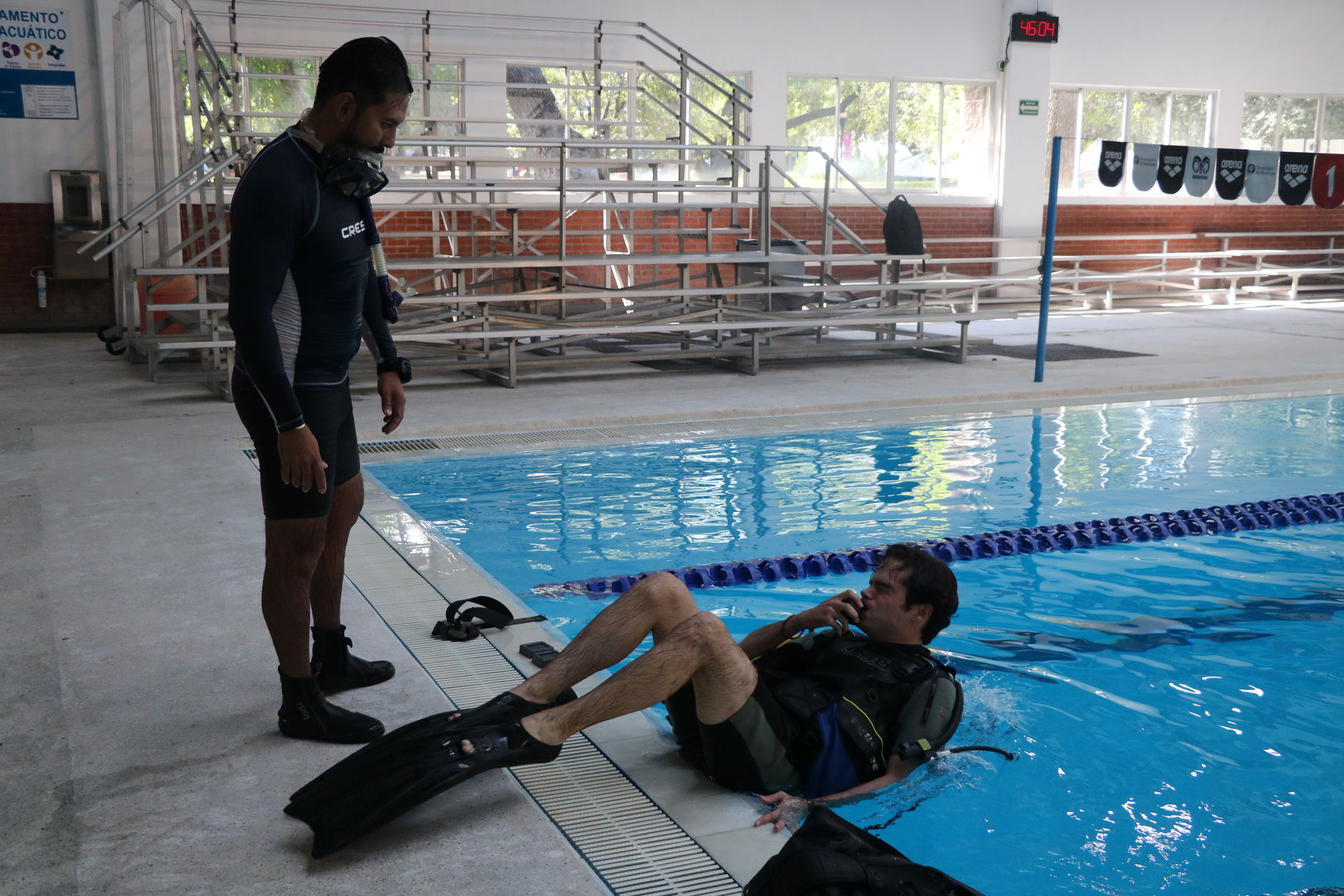 Semana i clases de buceo