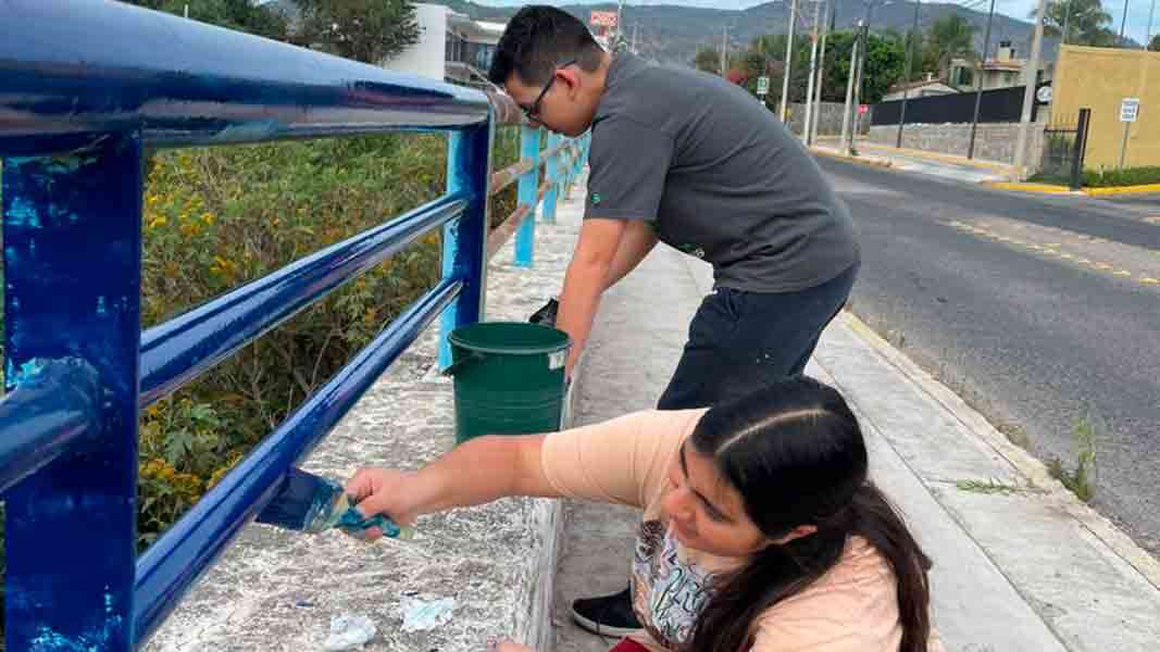 StingBots, grupo estudiantil de robótica de PrepaTec Santa Anita, realizó actividades de labor social.