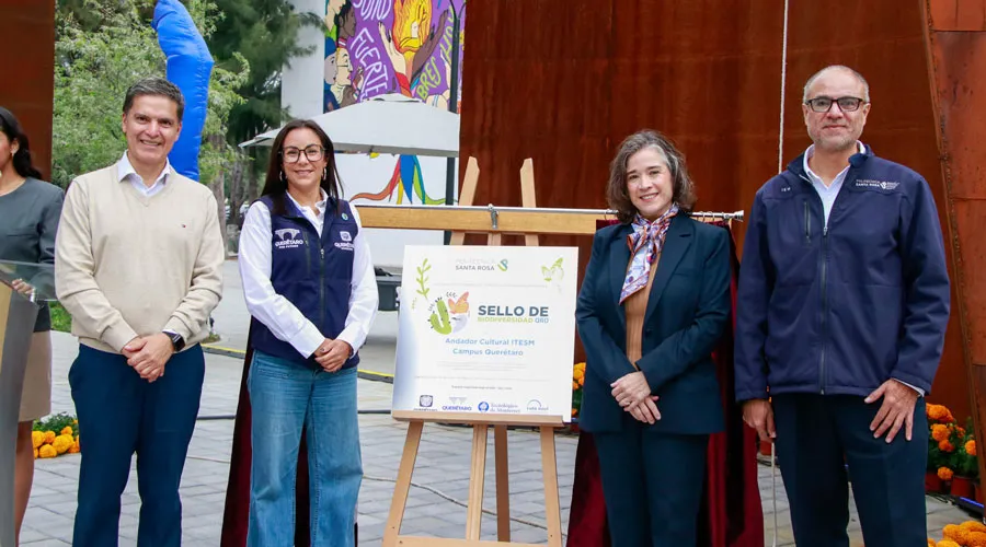 Tec campus Quer&eacute;taro se hizo acreedor a dos certificaciones por su plan de sostenibilidad ecol&oacute;gica y acciones por el cuidado del agua.  