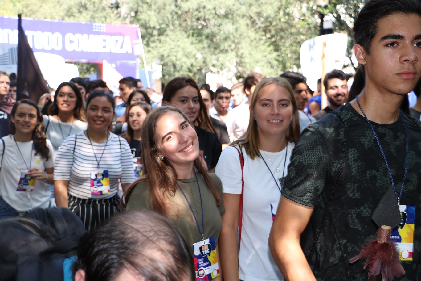 Los alumnos de nuevo ingreso disfrutaron del Desfile Borrego