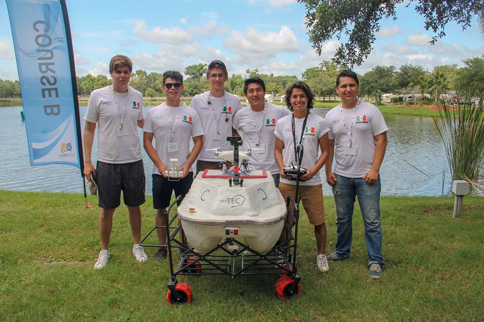 Los alumnos sobresalieron en la competencia de RoboBoat.