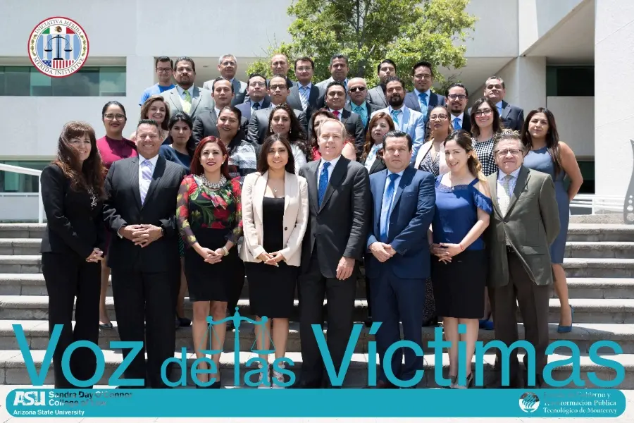 Integrantes del taller "Voz de las Víctimas"