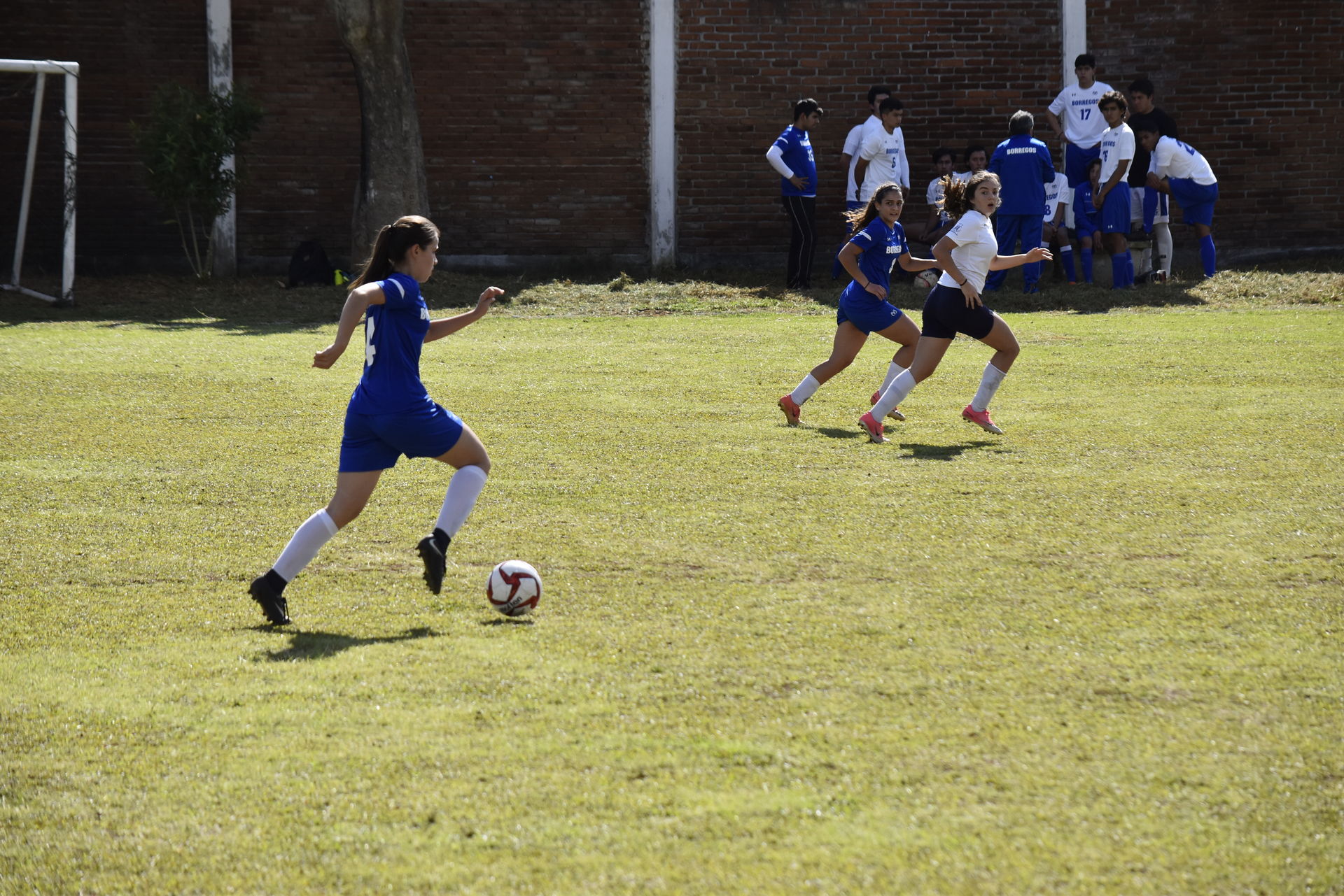 Jugadora del equipo de futbol del Tec Campus Morelia