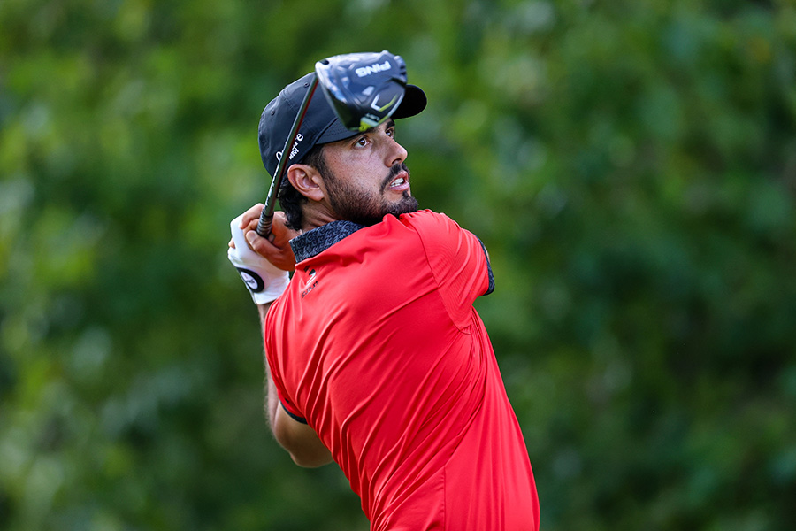 el golfista Abraham Ancer en una competencia