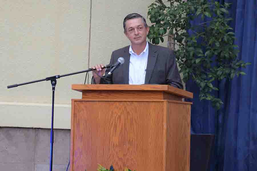 Alberto Terrazas presidente del consejo del Tec de Monterrey campus Chihuahua