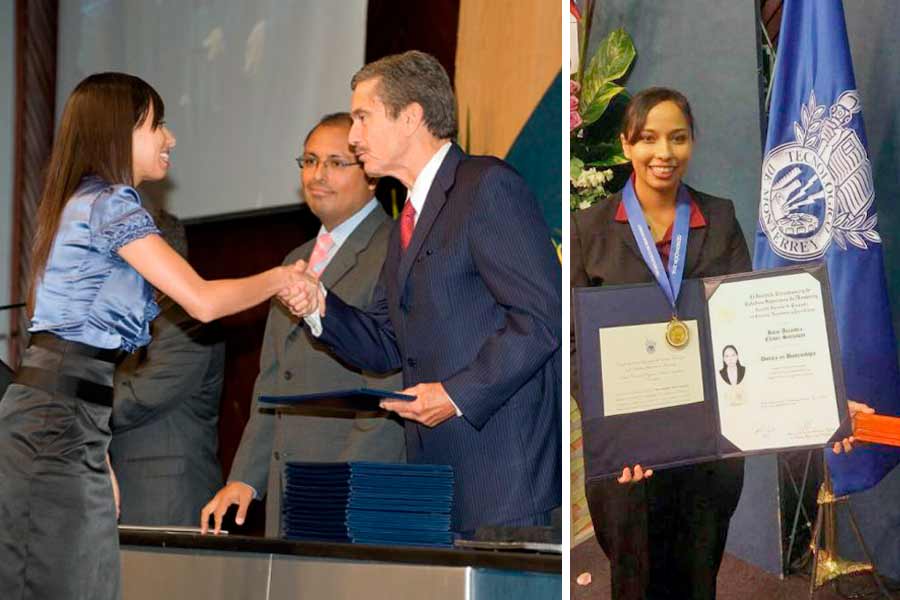 Chávez estudió su carrera de Ingeniería y el Doctorado en Biotecnología en el Tec.