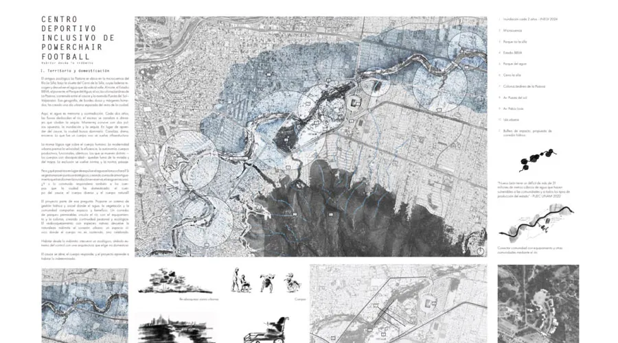 Valeria M&aacute;rquez Castro fue reconocida con el primer lugar en el Concurso Nacional de Composici&oacute;n Arquitect&oacute;nica Alberto J. Pani por su proyecto deportivo inclusivo. 