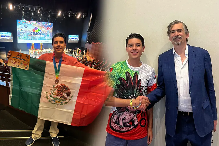 Sandro con embajador