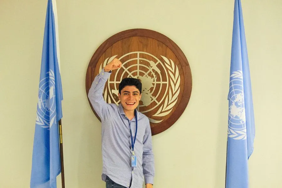 Estudiante Tec representó a jóvenes en foro de sustentabilidad de la ONU