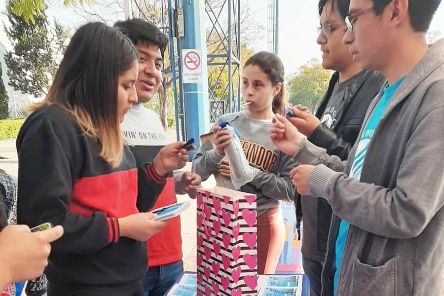 Hace dos meses los líderes recaudaban fondos en su campus