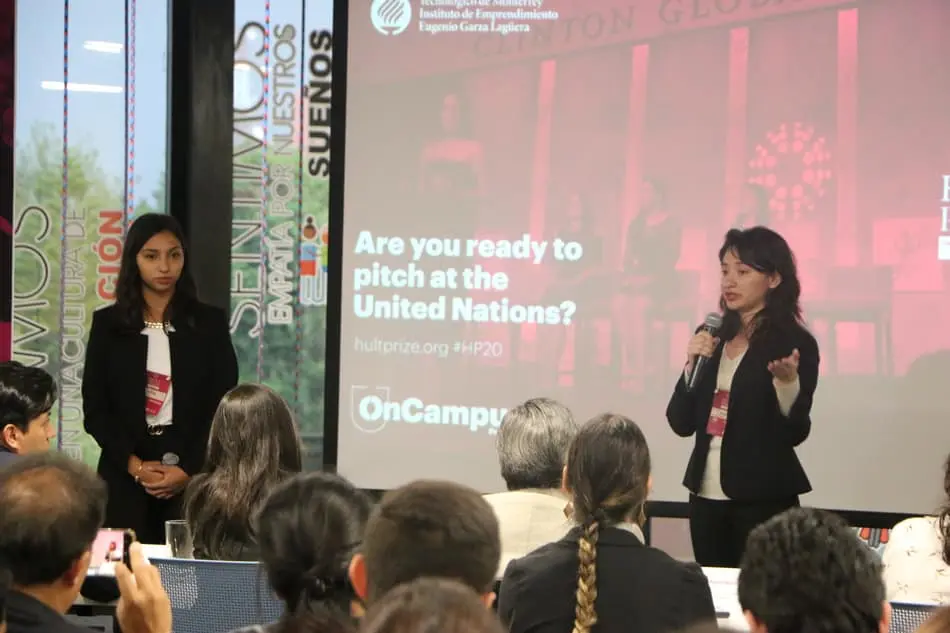 Alumnos del Tec GDL representan a M&eacute;xico en competencia Hult Prize con proyecto para transformar sargazo