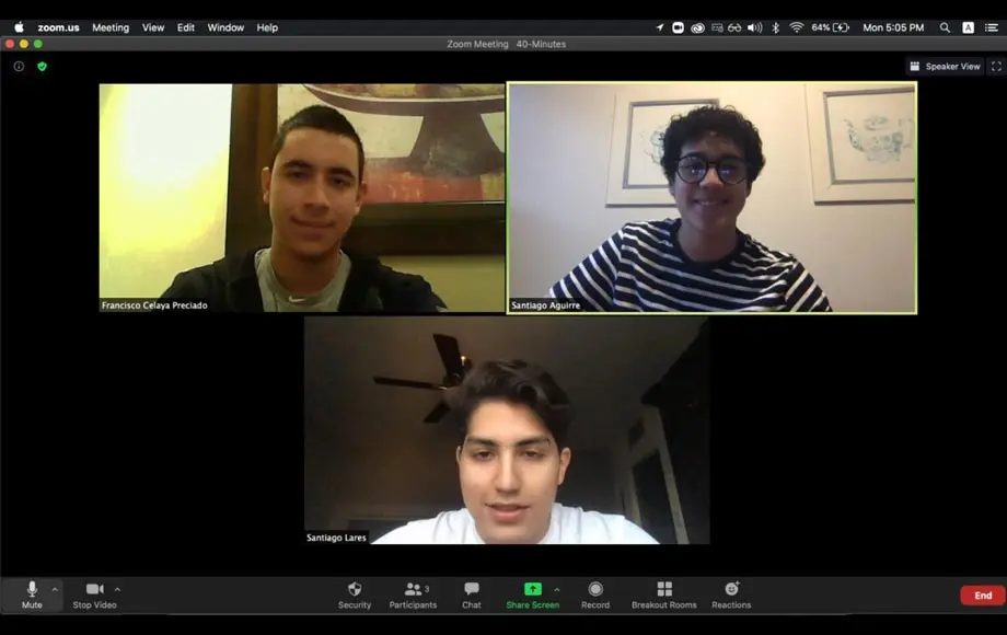 Alumnos del Tec de Monterrey ganadores en el Hackathon 2020