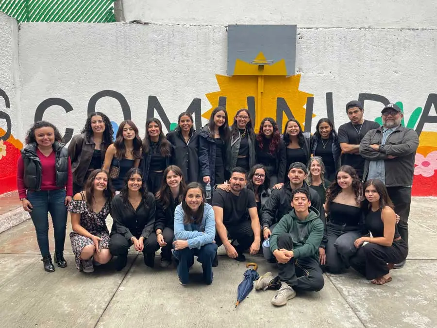 Estudiantes de Arquitectura del Tec, trabajaron en el  diseño y ejecución de un espacio comunitario  