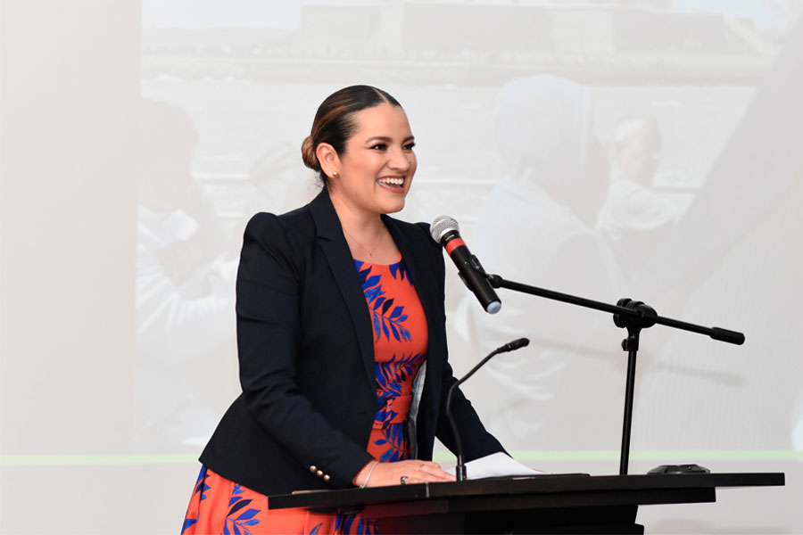 Ana Lourdes Navarrete, presidenta actual de la asociación EXATEC en Ciudad Obregón