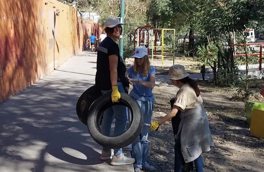 Andrea Martínez estudió urbanismo en el Tec de Monterrey. Foto: Cortesía Andrea Martínez