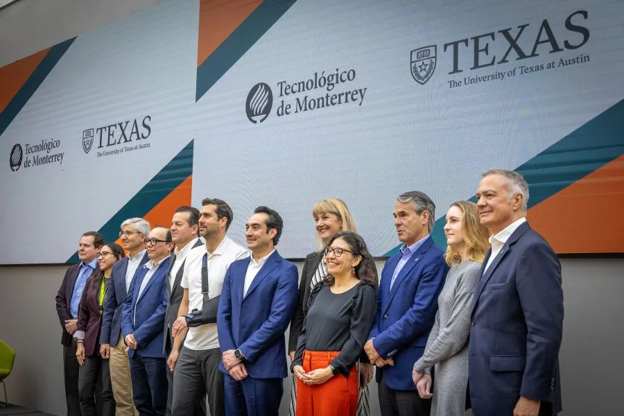 DIrectivos del Tec de Monterrey, TecSalud y UT Austin durante la celebraci&oacute;n de un a&ntilde;o de colaboraci&oacute;n con el Origen Health Research Center