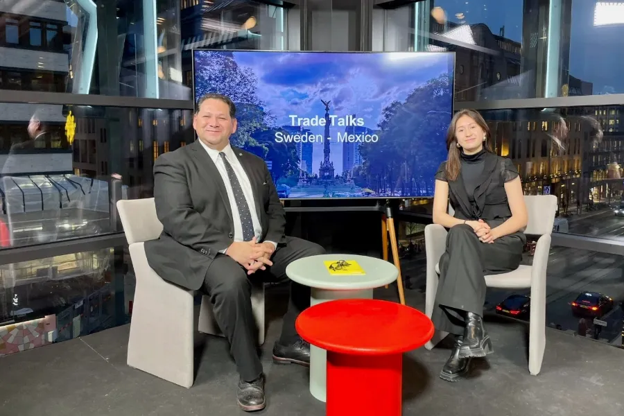 Antonio Perea, encargado de Asuntos Econ&oacute;micos y Comerciales de la embajada de M&eacute;xico en Suecia.