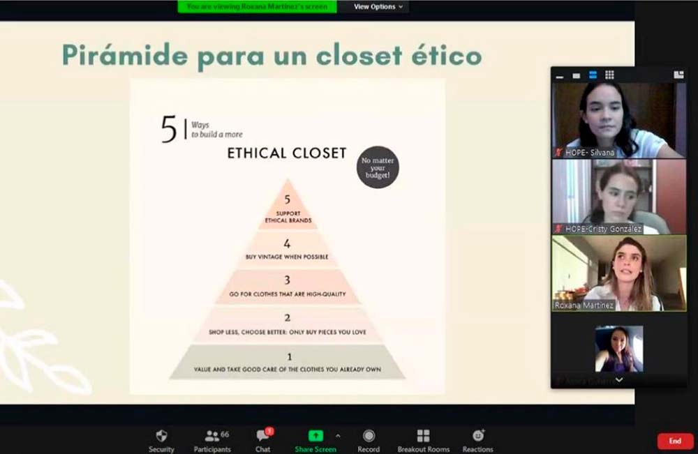 Alumnos de PrepaTec Colima aplicarán hátibos en moda sustentable para cuidar el medio ambiente.