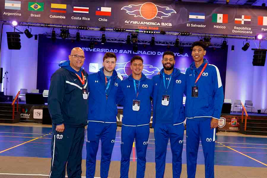 Equipo representativo del Tec de Monterrey campus Toluca en FISU América 2022