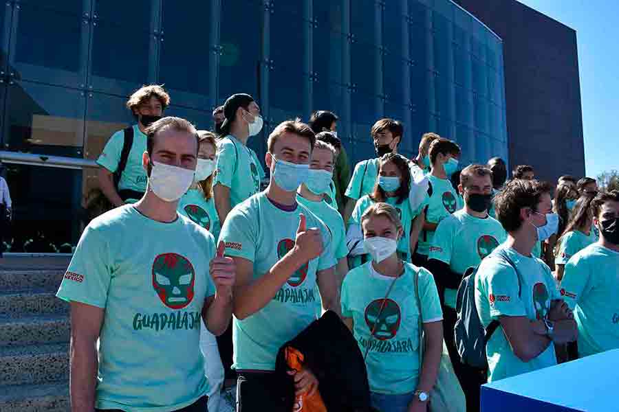 Bienvenida de estudiantes extranjeros al Tec Guadalajara.