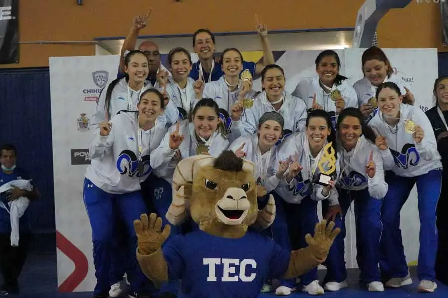 Borregos femenil voleibol.