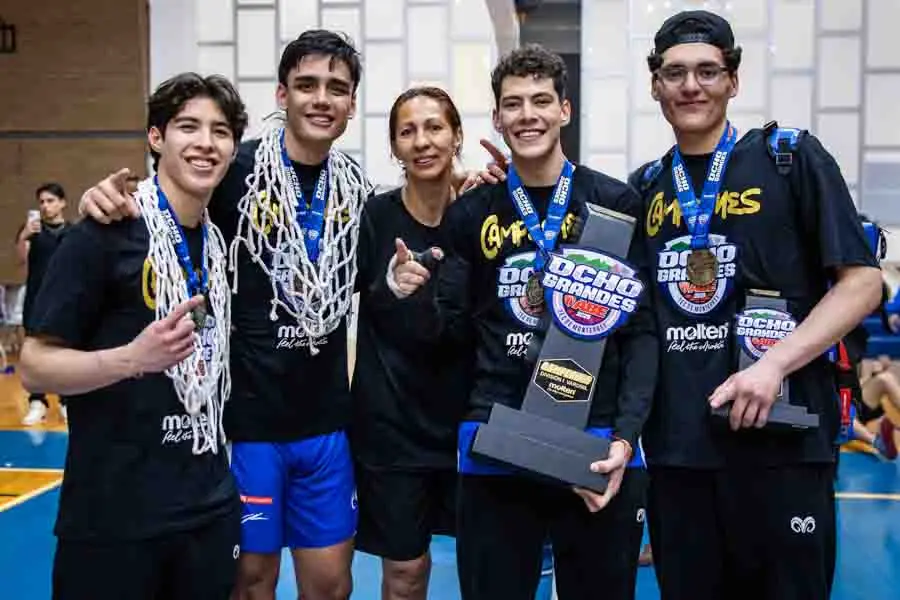 Borregos Santa Fe, campeones nacionales de baloncesto