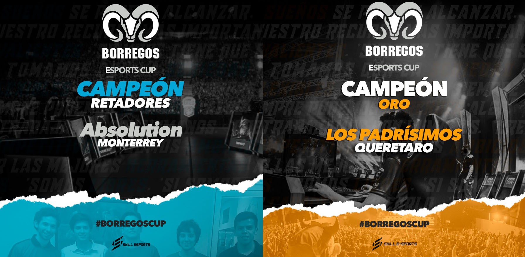 Ganadores del Borregos Esports Cup